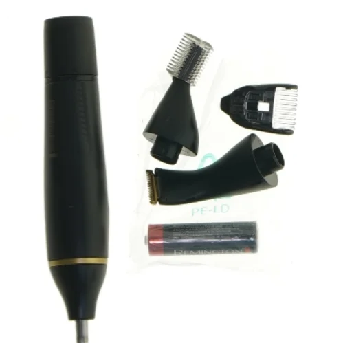 Remington skæg og næsetrimmer med tilbehør fra Remington (str. 14 cm)