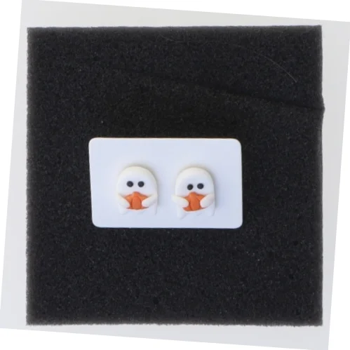 Halloween Ørestikkersæt med spøgelse og græskar