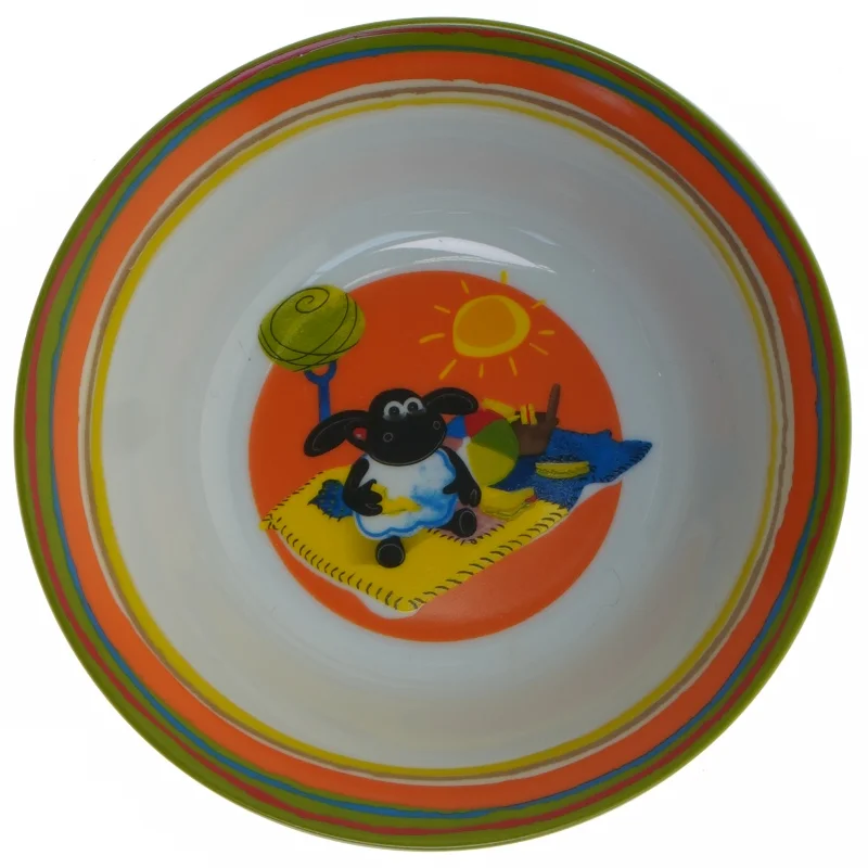 Frode Får børneskål og tallerken (str. Ø 19 cm)