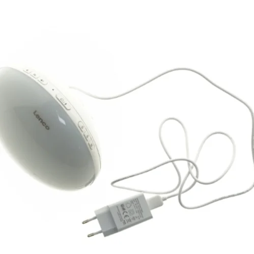 LENCO CRW-110WH - Smart clock radio with wake up light - Multi colour