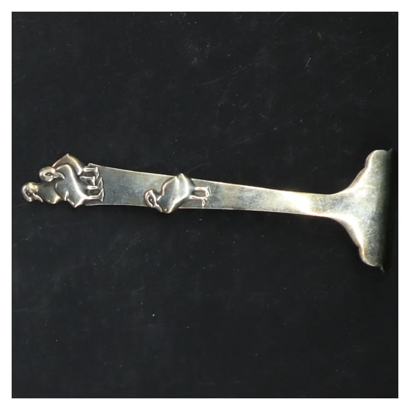 Madskubber i sølv (str. 11 cm)