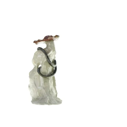 keramik skulptur retro unika (str. 20 cm )