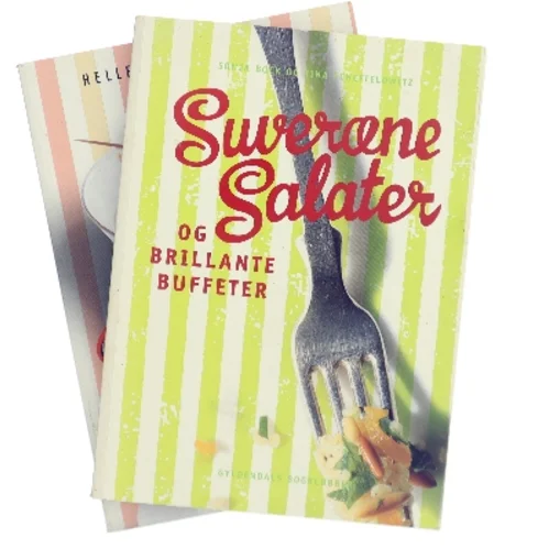 2 kogebøger Formidable fester og glade gæster af Helle Brønnum Carlsen (Bog)