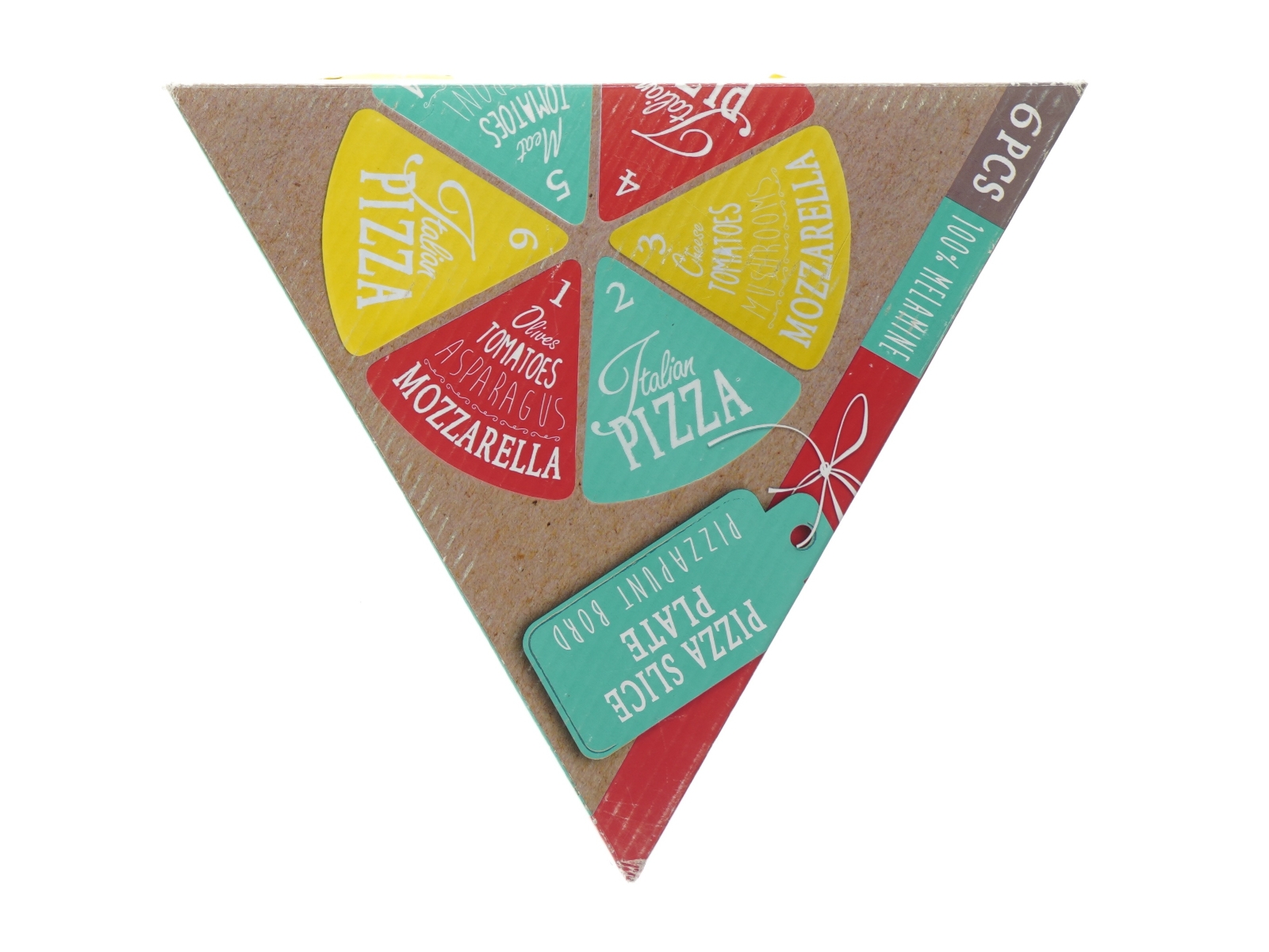 nye Pizza slice plate (str. 23 x 22cm)