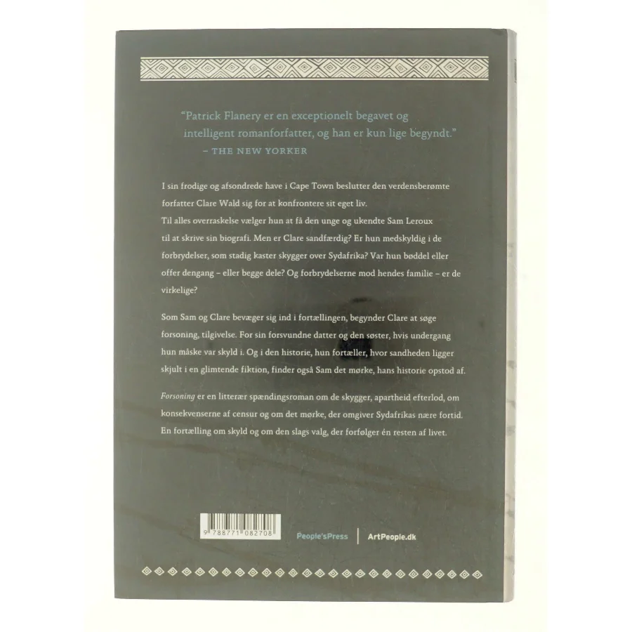 Forsoning af Patrick Flanery (Bog)