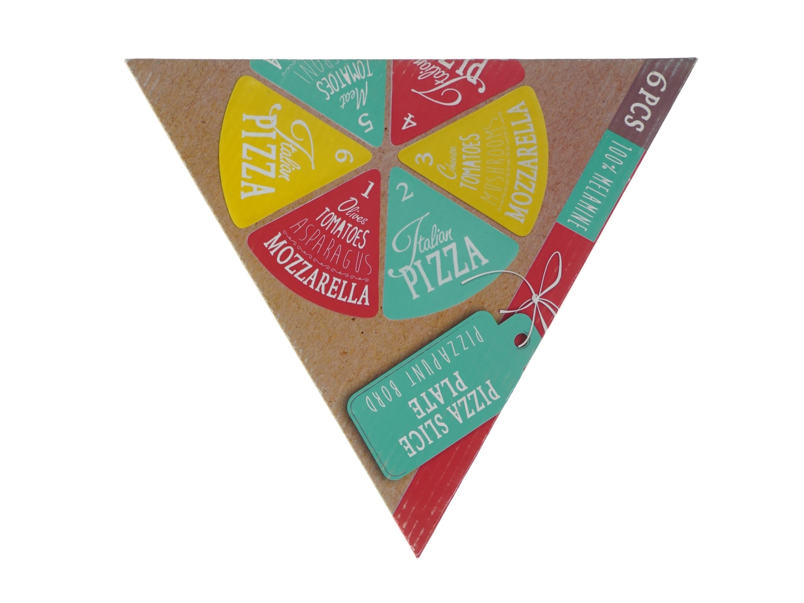 nye Pizza slice plate (str. 23 x 22cm)
