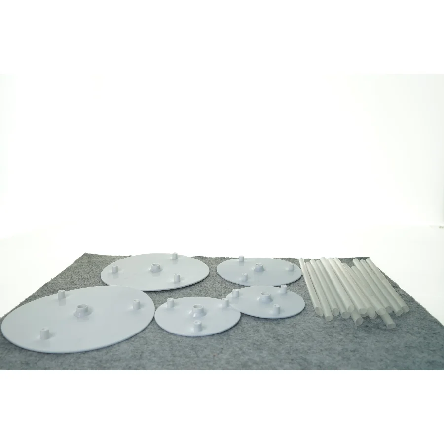 ubrugt Kage tilbehør (str. 20 cm 12 cm 23 cm)