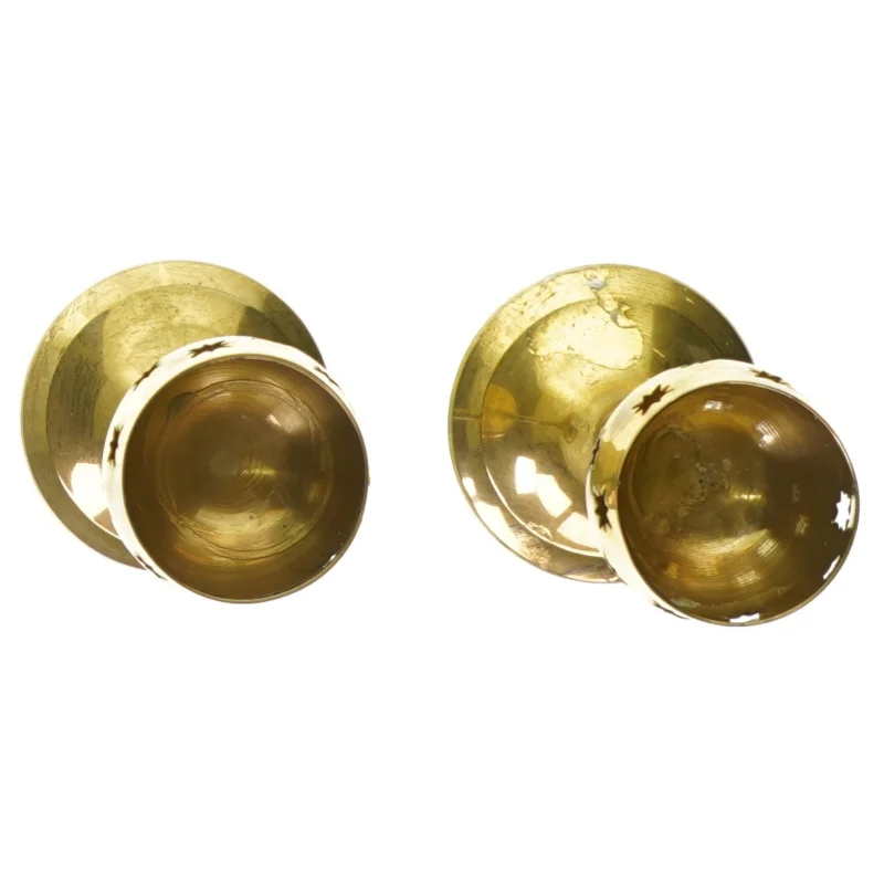 Lysestager, julepynt (str. 16 x 8 cm)