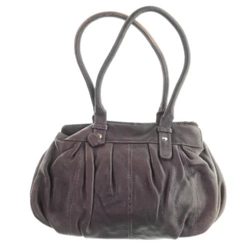 Vintage Taske i boho stil, retro skind (str. 35 x 20cm)