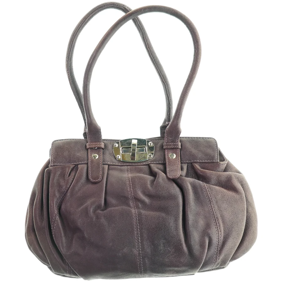 Vintage Taske i boho stil, retro skind (str. 35 x 20cm)