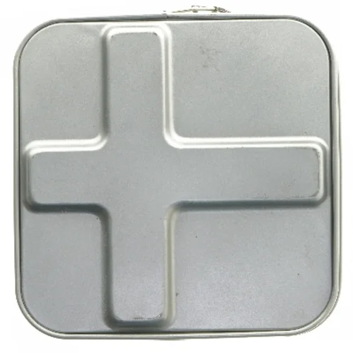 Kvadratisk springform formet som flag (str. 6,5x25,5x25,5 cm)