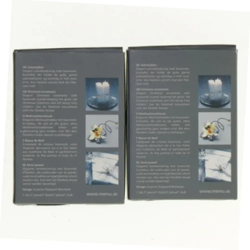 Julepynt fra Menu (str. 11 x 8 cm)