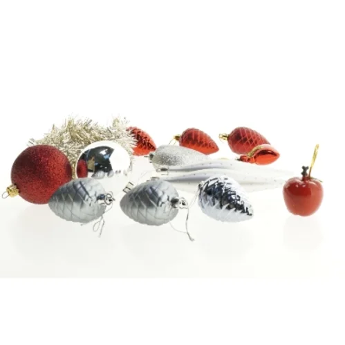 Vintage og retro blandet Julepynt (str. Blandede størrelser)