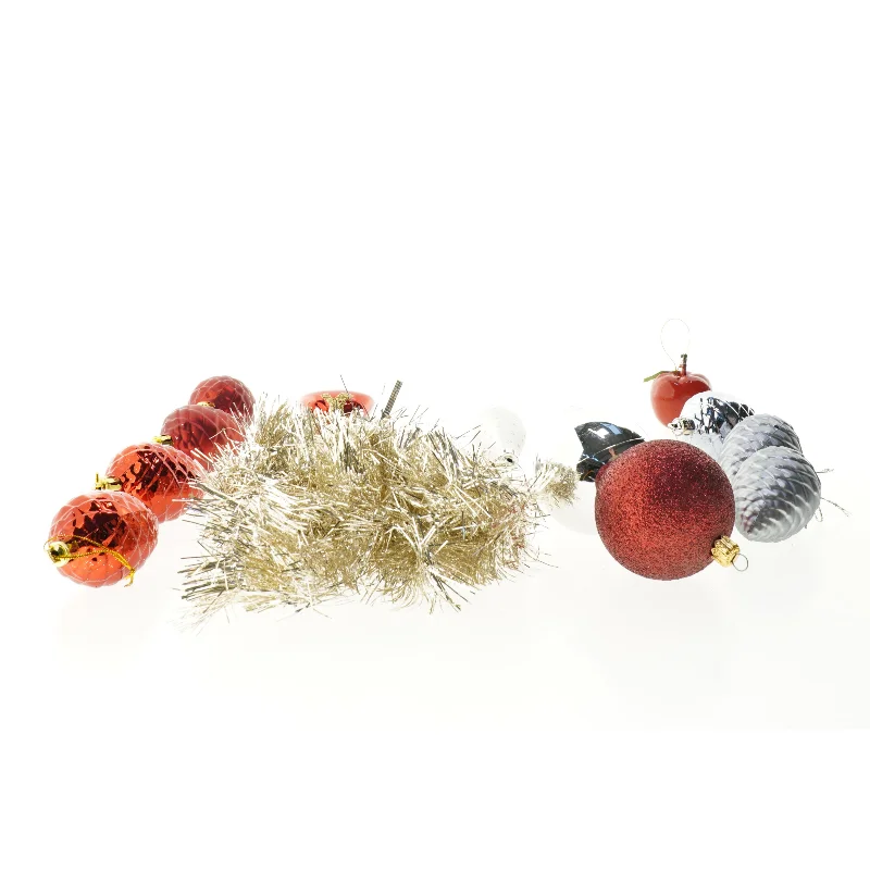 Vintage og retro blandet Julepynt (str. Blandede størrelser)