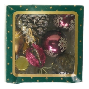 Julepynt, julekugler  (str. 20 x 7 cm)