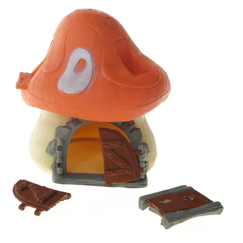 Smølfehus legetøj (str. 21 cm)