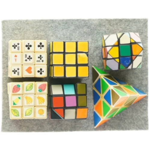 retro rubriks terninger 