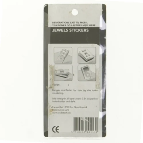 Simili-sten klistermærker fra Widetech (str. 16 x 7 cm)