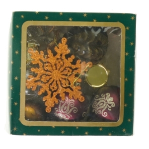Julepynt, julekugler (str. 20 x 6 cm)
