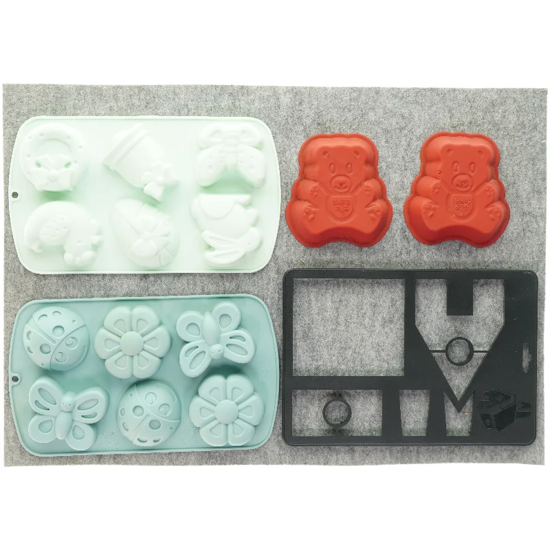 Bageforme 5 stk. (str. 29 x 20 og 30 x 17 og 13 x 12cm)