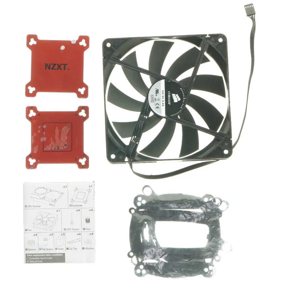  Ventilator fra Corsair (str. 14x14x2,5 cm)