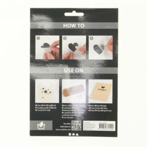 nye transfers, overføringsmærker med bogstaver fra Creatime (str. 20 x 14 cm)