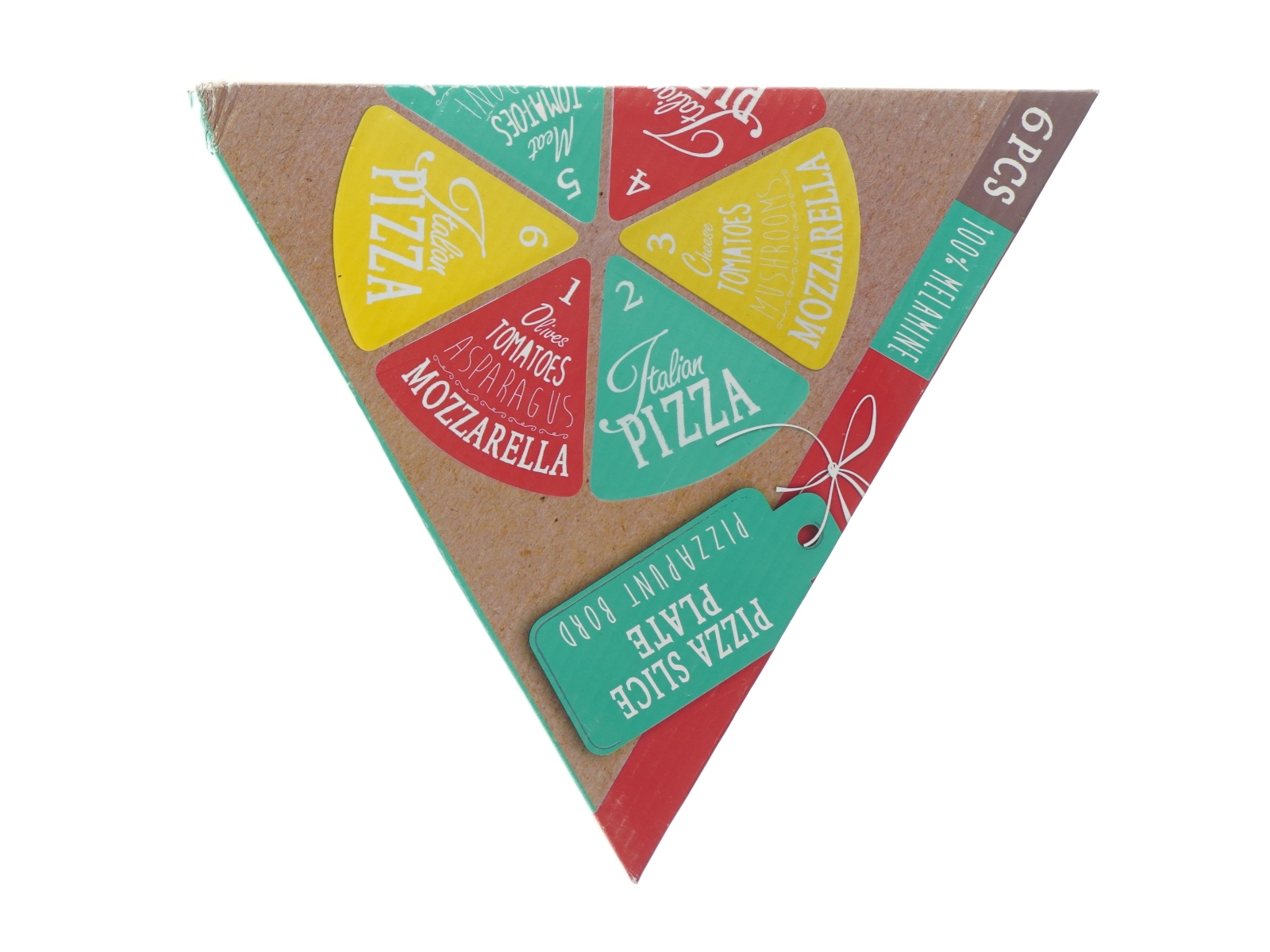 nye Pizza slice plate (str. 23 x 22cm)