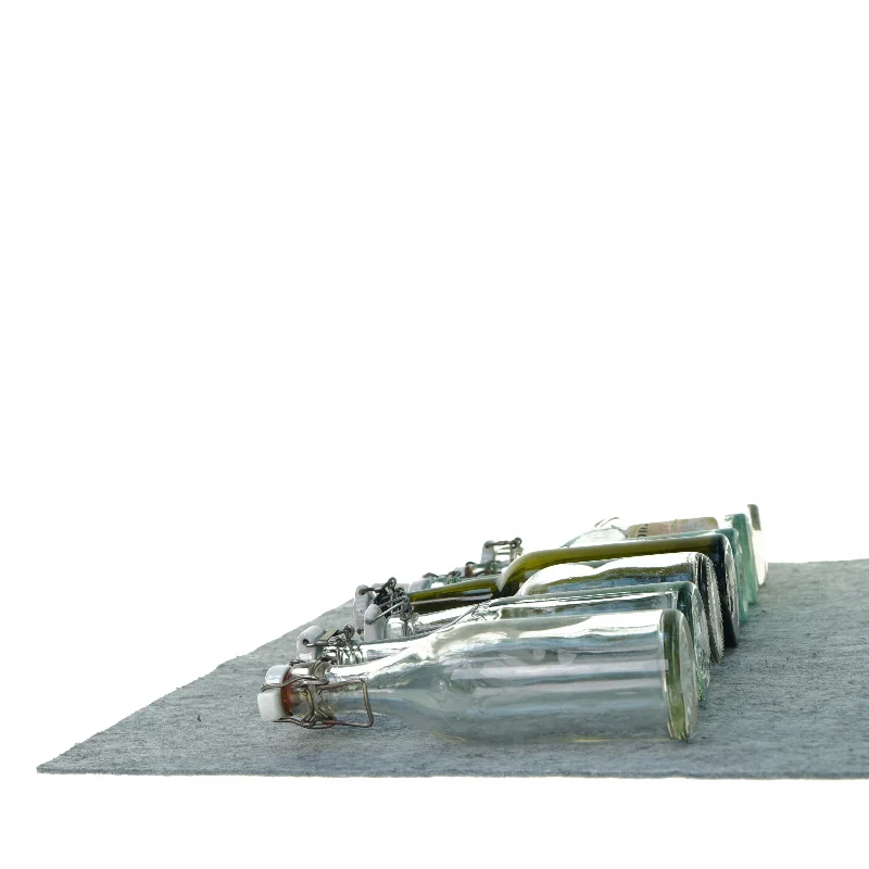 Forskellige patentflasker vintage glasflasker (str. 20 cm)