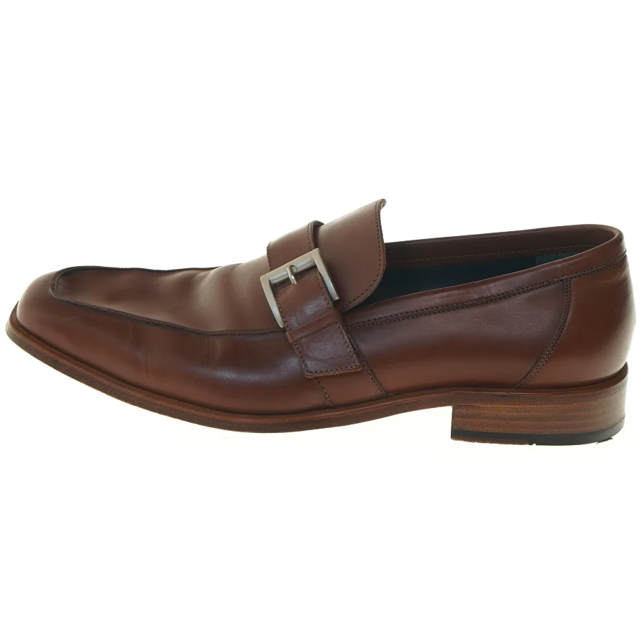 Brune loafers med spænde fra Lottusse (str. 40-41 )