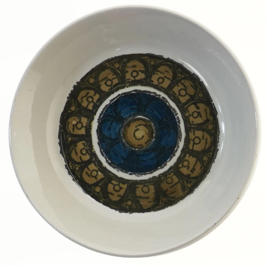 Tallerkensæt med mønster fra Biltons (str. Ø 20,5 cm)