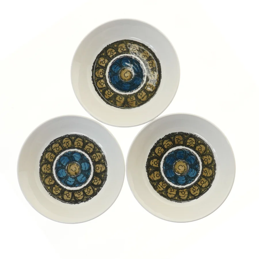 Tallerkensæt med mønster fra Biltons (str. Ø 20,5 cm)