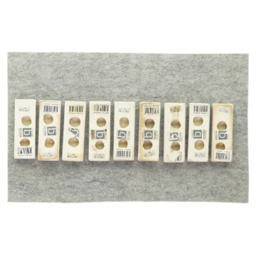 Lysestager 9 stk. fra Broste (str. 11 x 4cm)