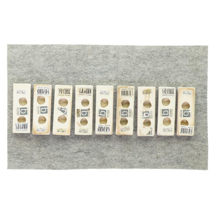 Lysestager 9 stk. fra Broste (str. 11 x 4cm)