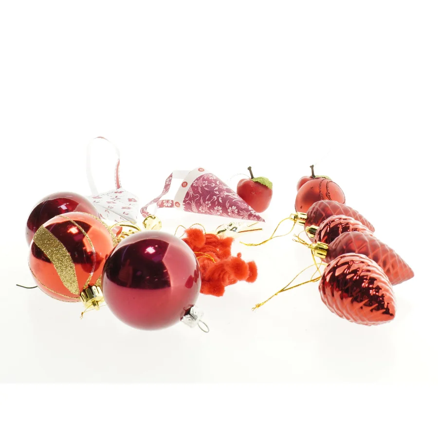 Vintage og retro blandet Julepynt (str. Blandede størrelser)