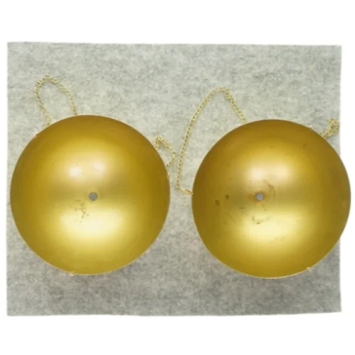 ampler i guldfarvet metal. Til ophængning (str. 10 x 20cm)