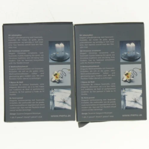 Julepynt fra Menu (str. 11 x 8 cm)