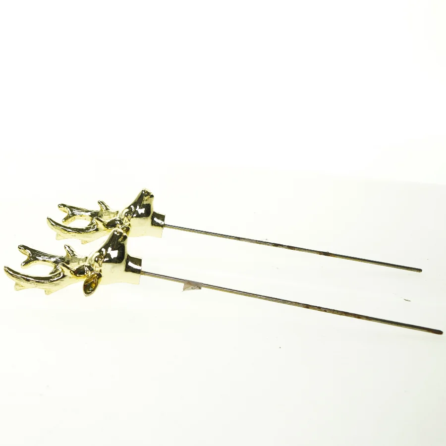 Rensdyr-pynt til potter (str. 29 x 5 cm)