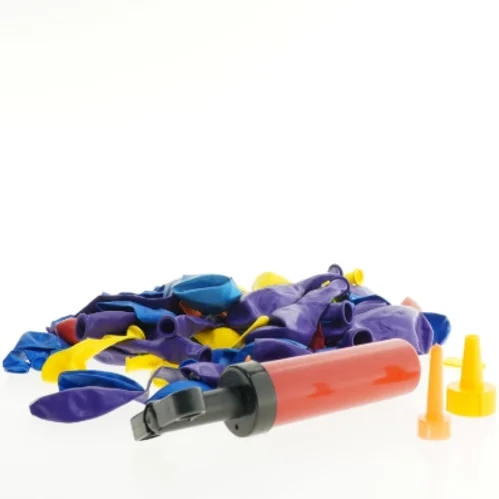 Balloner og pumpe (str. 25 x 15 cm)