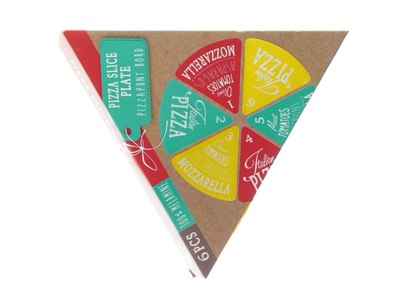 nye Pizza slice plate (str. 23 x 22cm)