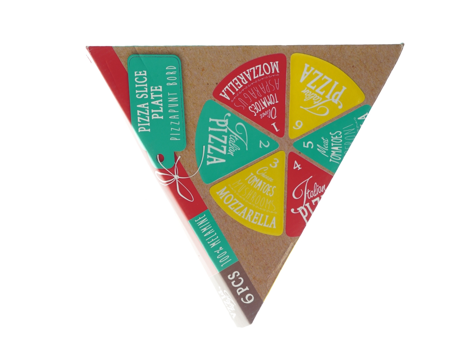 nye Pizza slice plate (str. 23 x 22cm)