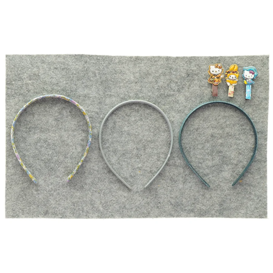 Hårpynt (str. 14 x 13 og 6 x 2cm)