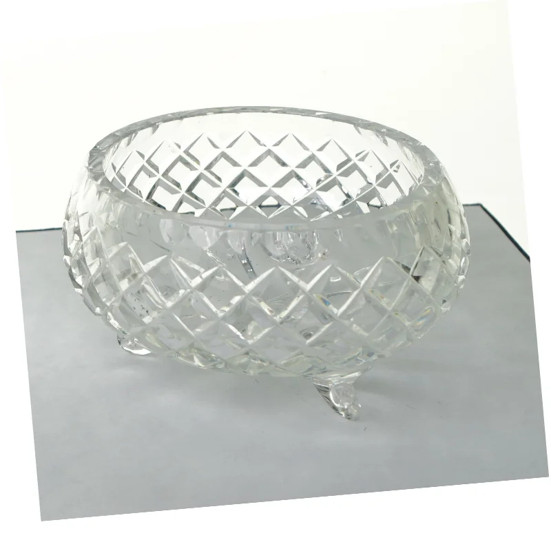 Krystal skål (str. 12 x 6 cm)