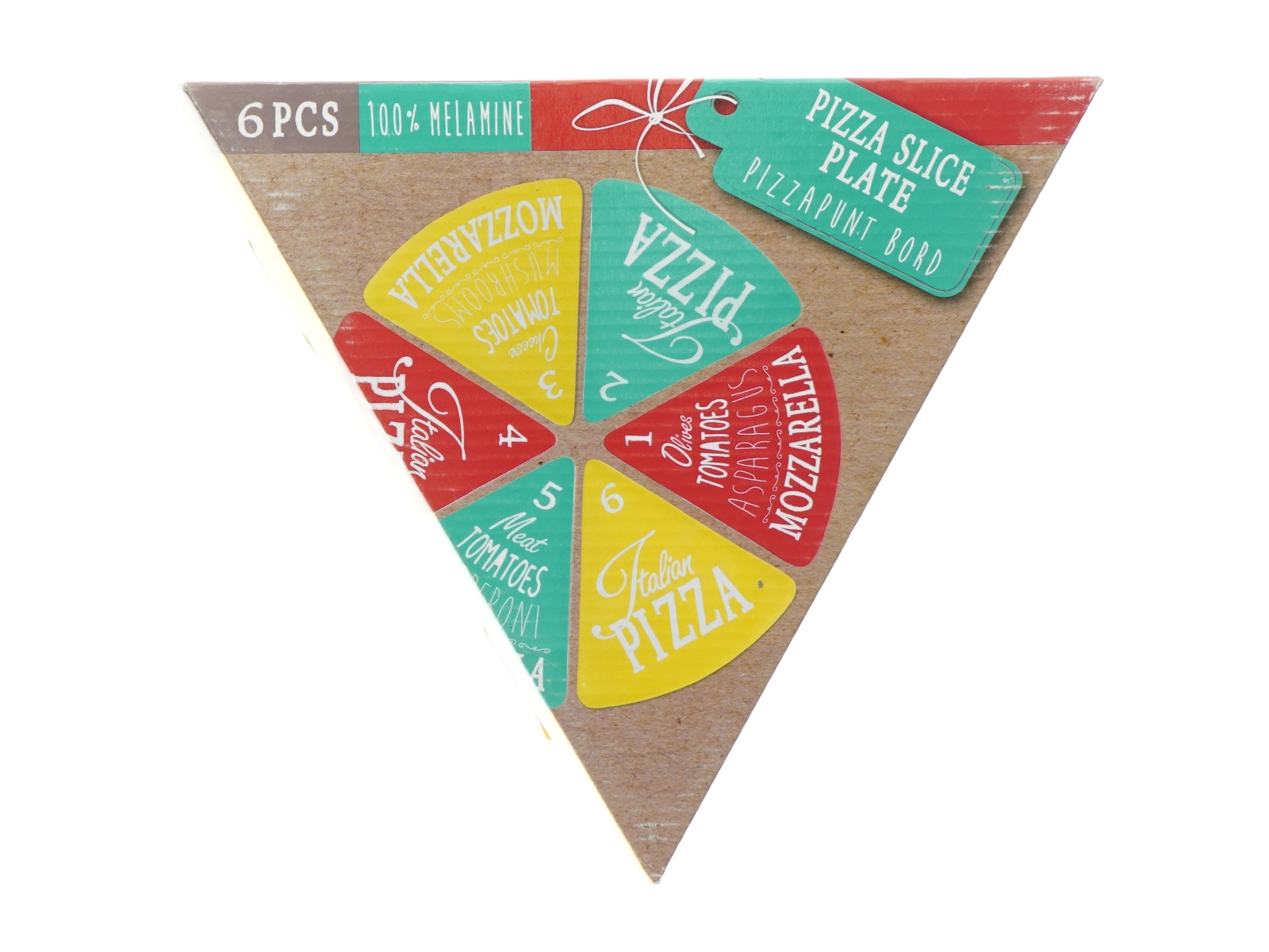 nye Pizza slice plate (str. 23 x 22cm)