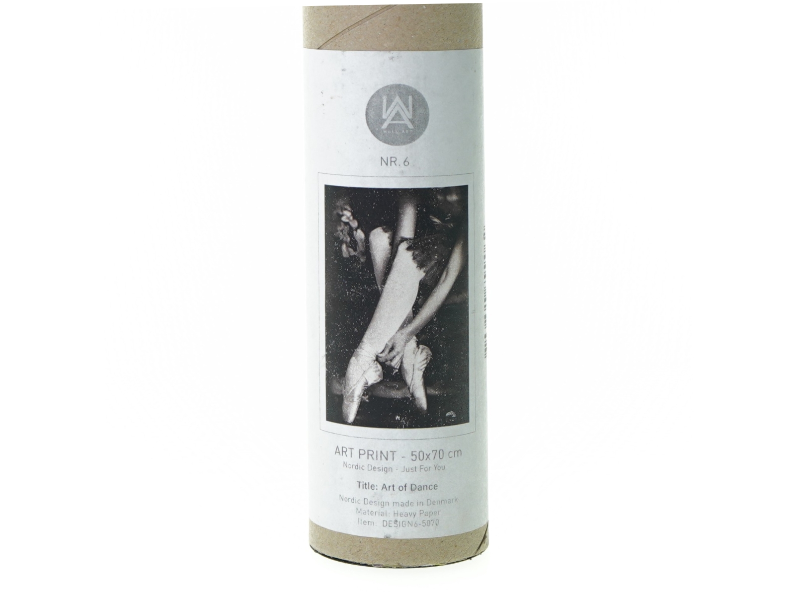 ny Plakat art of dance fra Nordic Design (str. 50 x 70 cm)