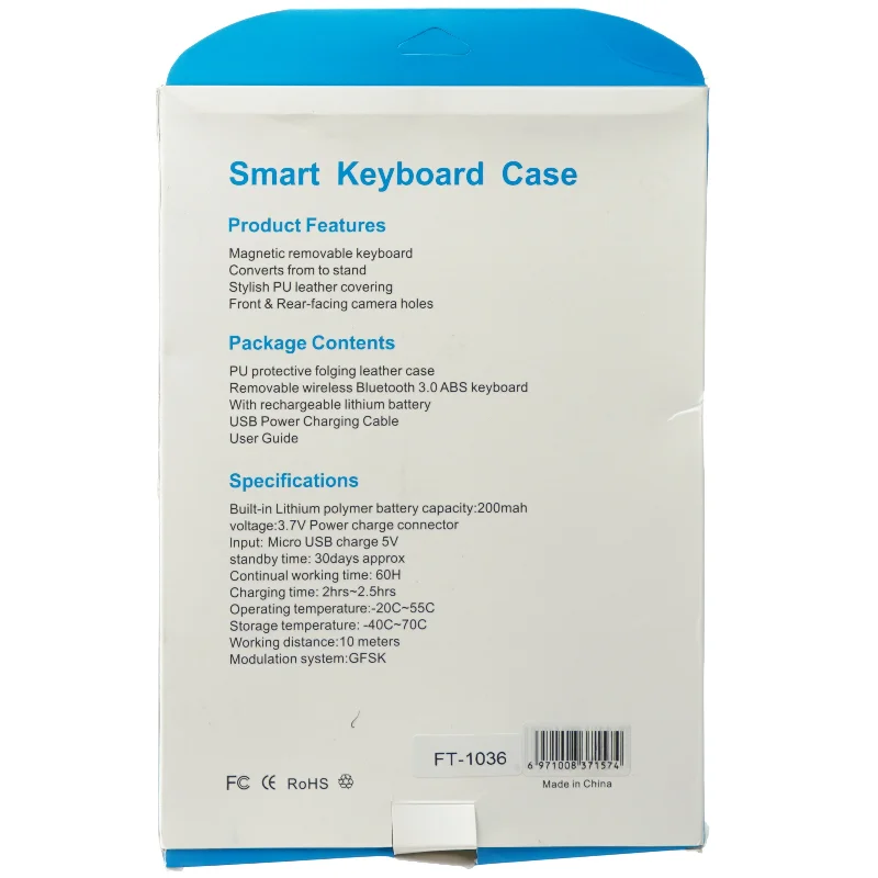 Smart keyboard til iPad (str. 29 x 20cm)