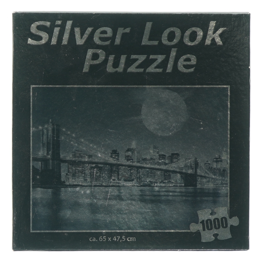 Silver look puzzle (str. 1000 brikker)