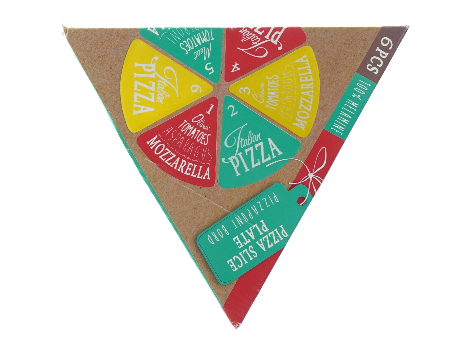 nye Pizza slice plate (str. 23 x 22cm)