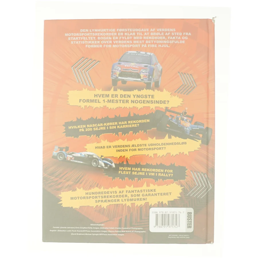 Verdens motorsport rekorder. 2012 (Bog)