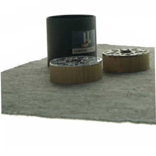 Lysestager 2.stk fra Geostar (str. 4x10)