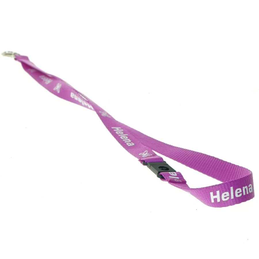 ny nøglesnor med navn: Helena Nøgle holder (str. 33 cm)